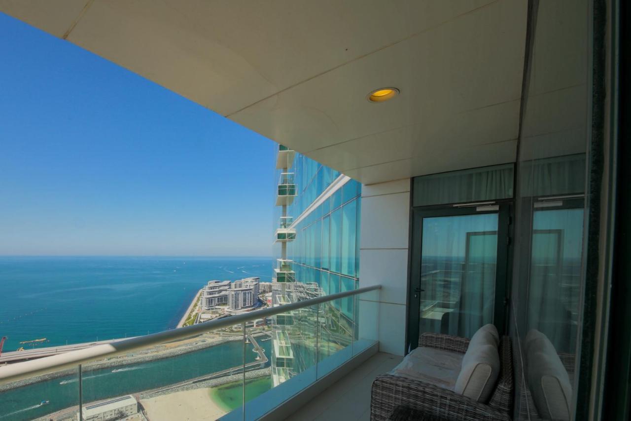 Stunning 5* 4Br-Oceanfront-Apartment ดูไบ ภายนอก รูปภาพ